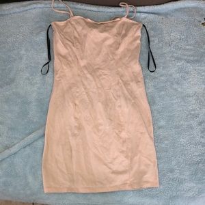 Pink mink dress